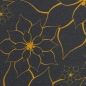 Preview: Modal Jersey | GRACEFUL BLOOM by Lycklig Design | mustard senf
